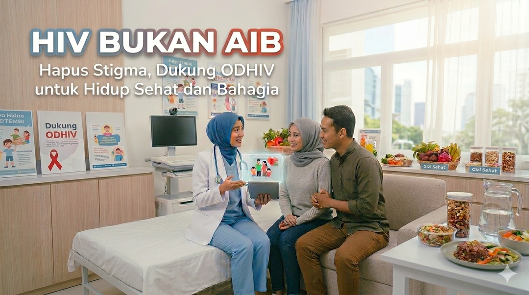 HIV Bukan Aib, Hapus Stigma terhadap ODHIV !!  dan Kenali Faktanya